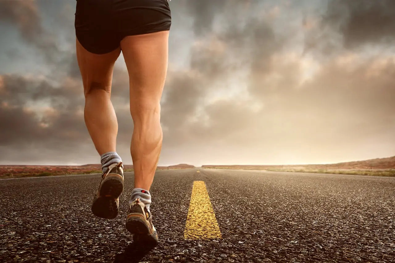 hamstring blessure iemand die rent|